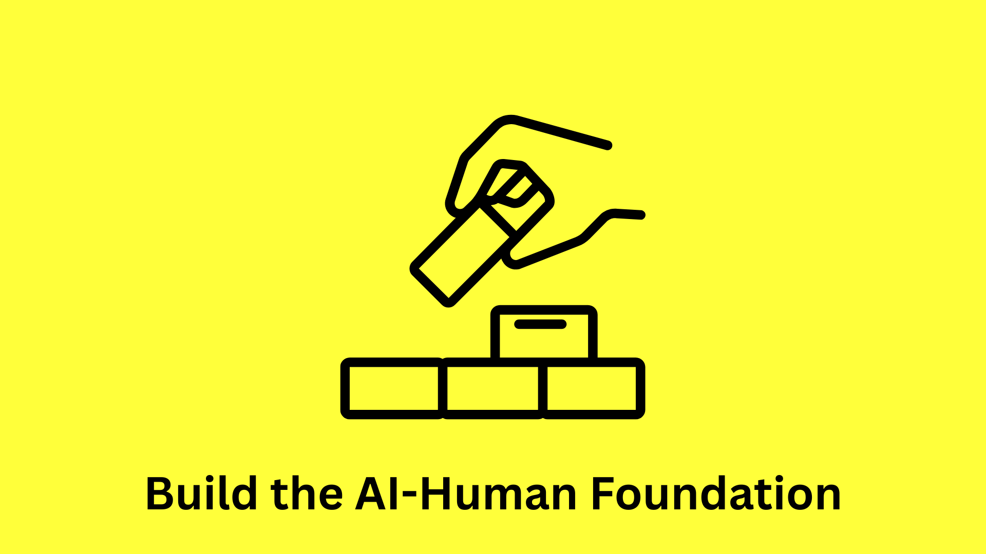 The Digital Takeover&trade; Structure Phase visual showing AI-Human foundation being built for business growth