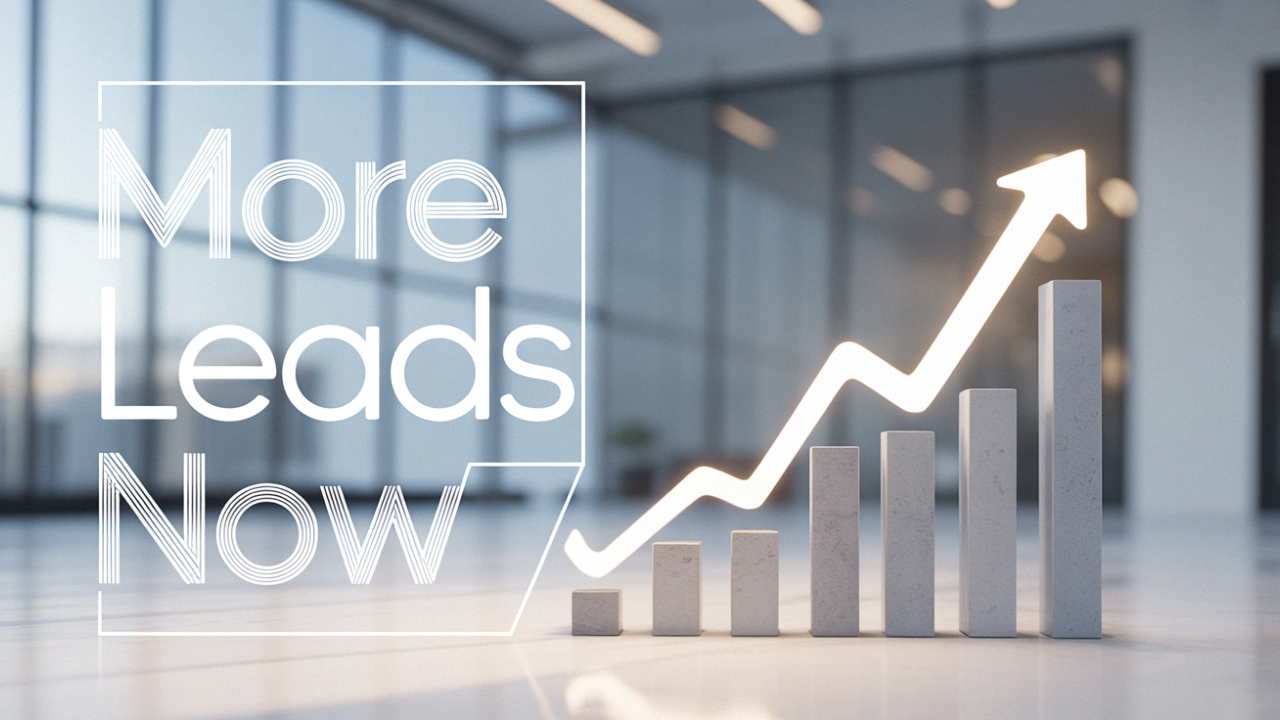 Enquiries_Without_Ads_Or_Website_d56d50d8-a755-46b4-a1e3-9f64d96ab0b7 Rising lead growth chart showing how local marketing agencies generate more leads without relying on ads
