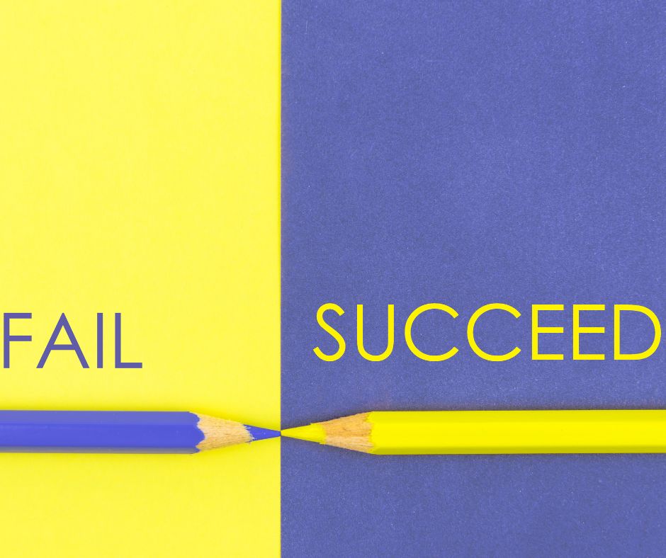 Good marketing strategies failing versus succeeding based on foundation strength