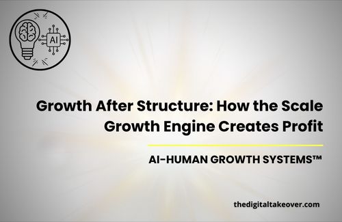 Growth After Structure: How the Scale Growth Engine Creates Profit