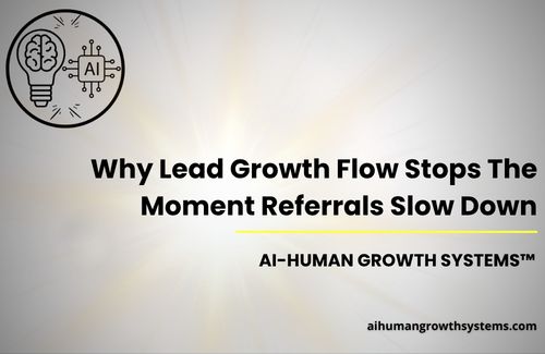 Lead growth problems caused by referral-dependent web design businesses