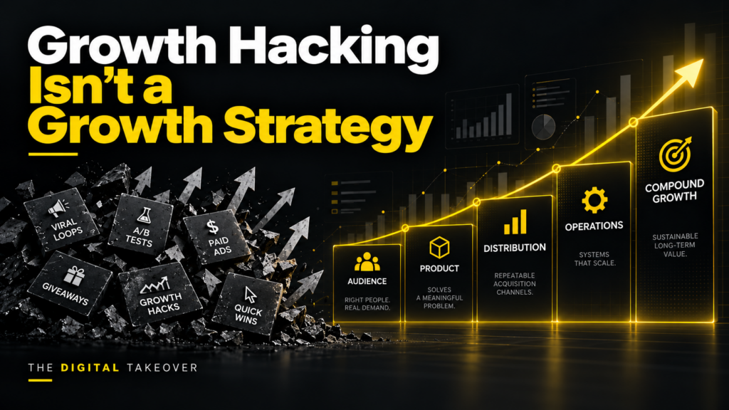 Growth Hacking isn't a Growth Strategy